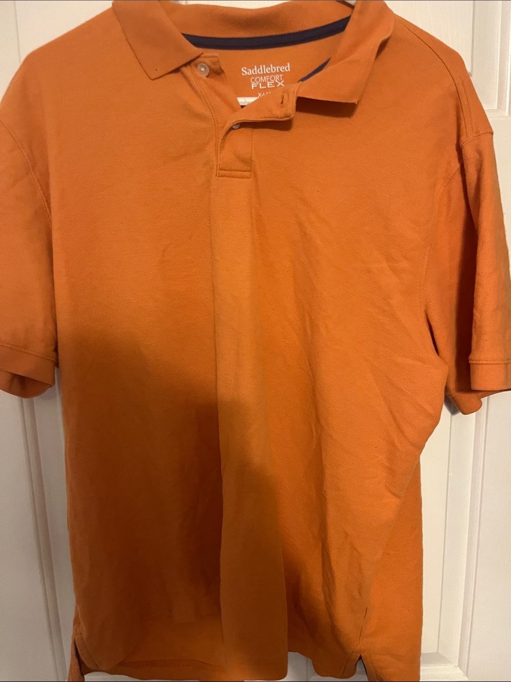 Saddlebred Orange Polo Shirt - Men's Classic Short Sleeve